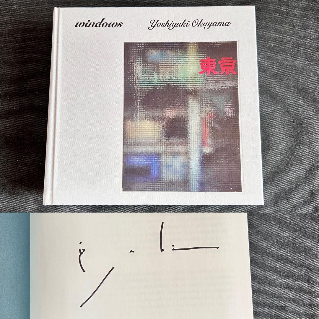 【特別限定版サイン入り】 奥山由之 windows 東京