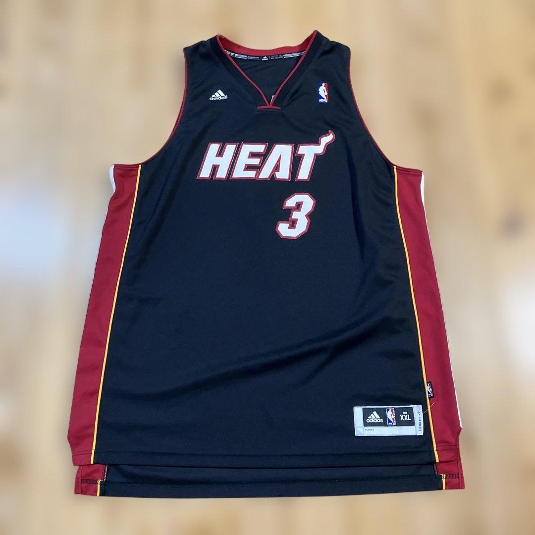 adidas HEAT ユニフォーム 2XL #3 WADE