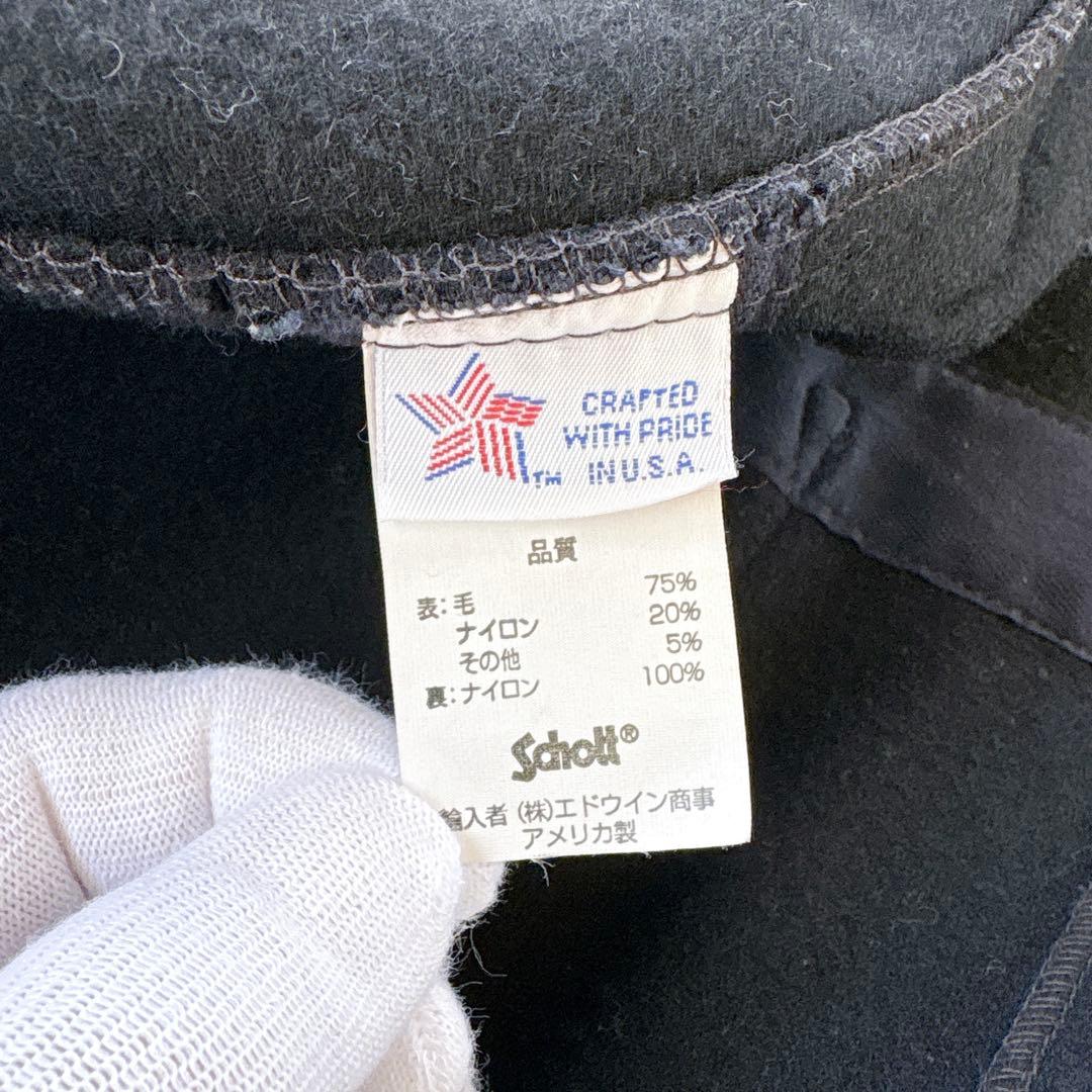 美品　ショット　ダッフルコート　上着　アウター　ロングコート　メンズ　L