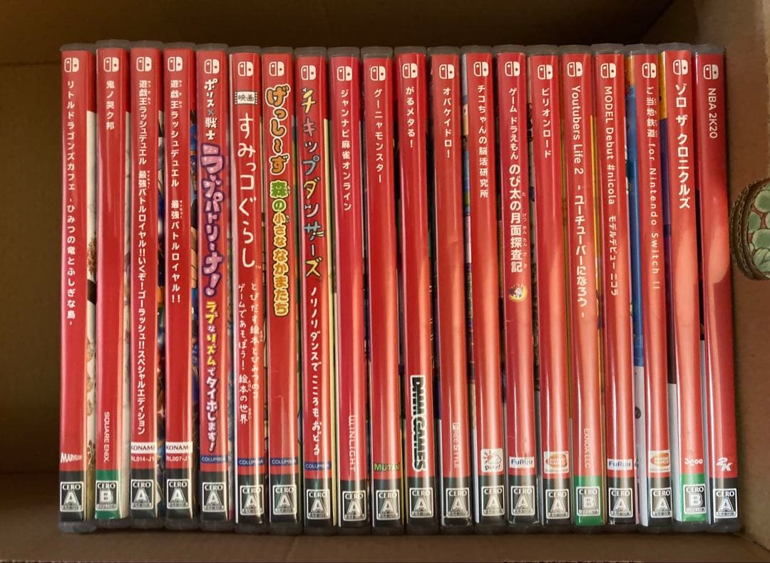 switchソフト　20本セット　まとめ売り