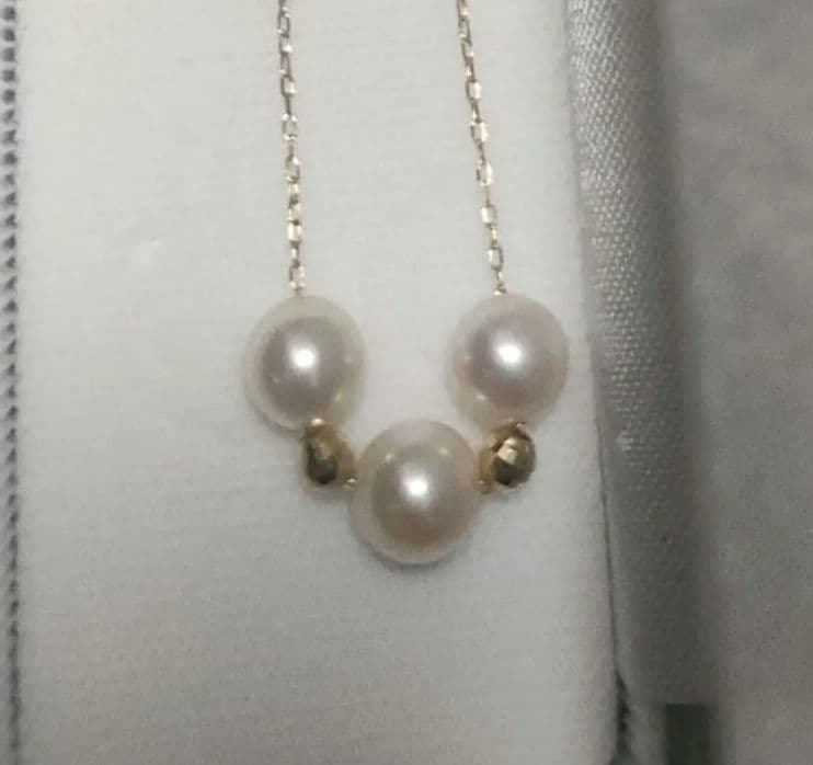 K18 パールネックレス　新品未使用
