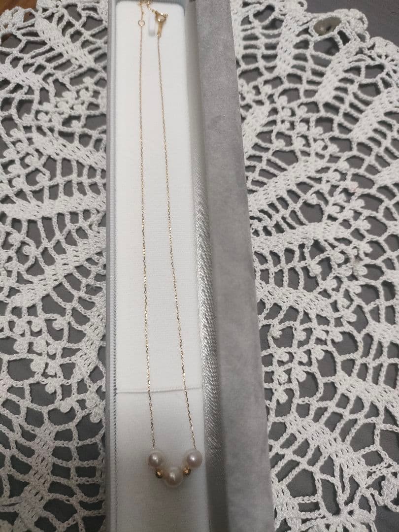 K18 パールネックレス　新品未使用