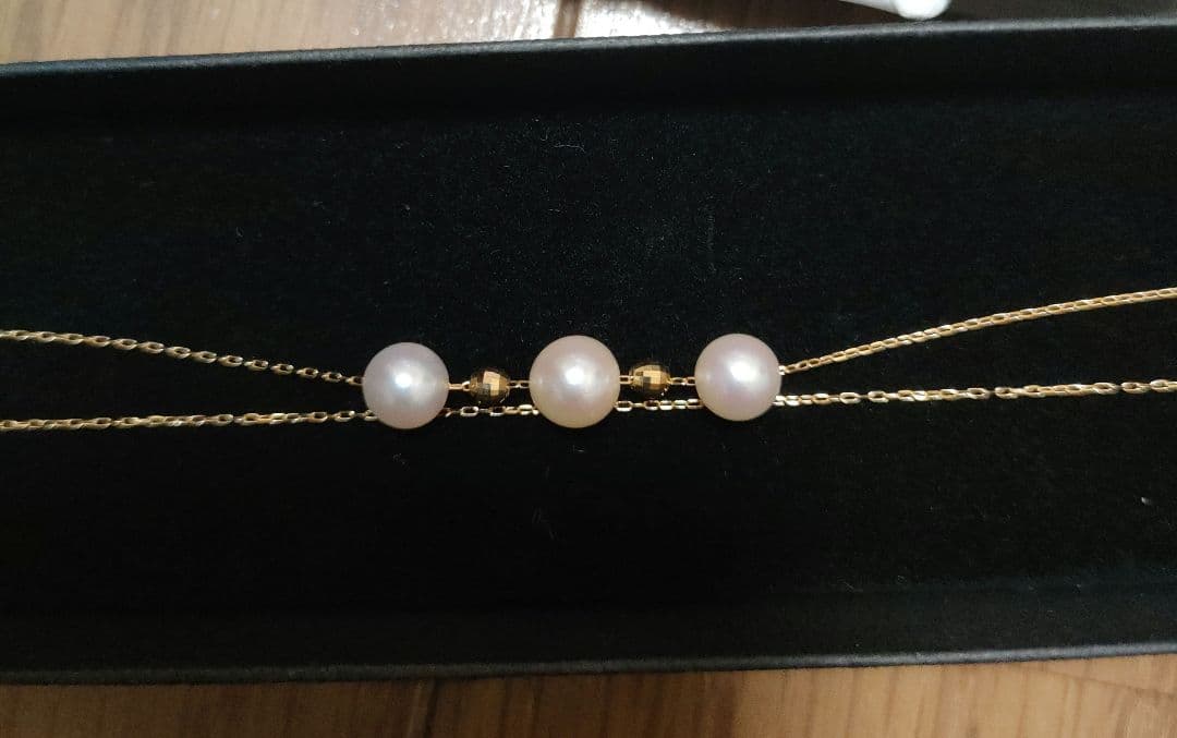 K18 パールネックレス　新品未使用