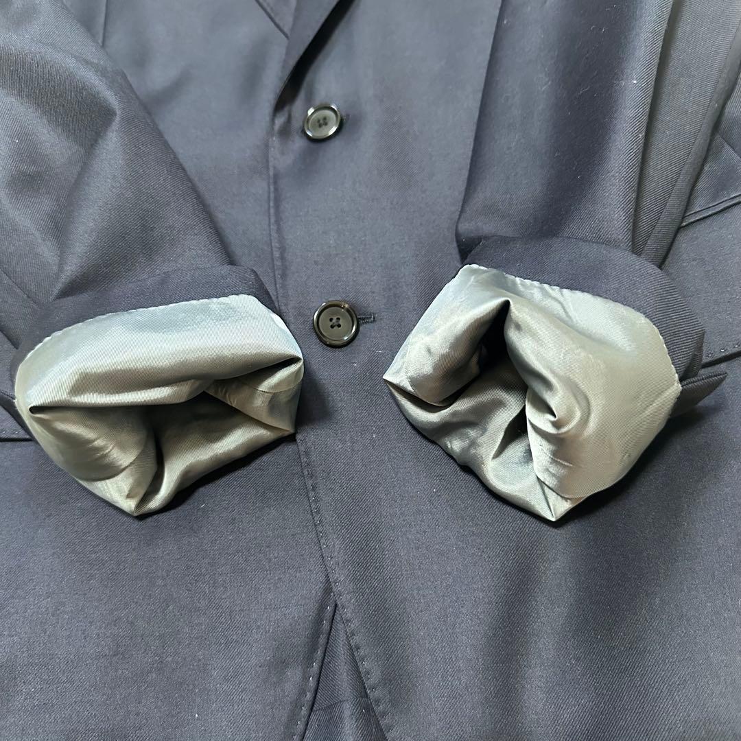 ドーメル AMADEUS生地 ネイビースーツ 日本製 M相当