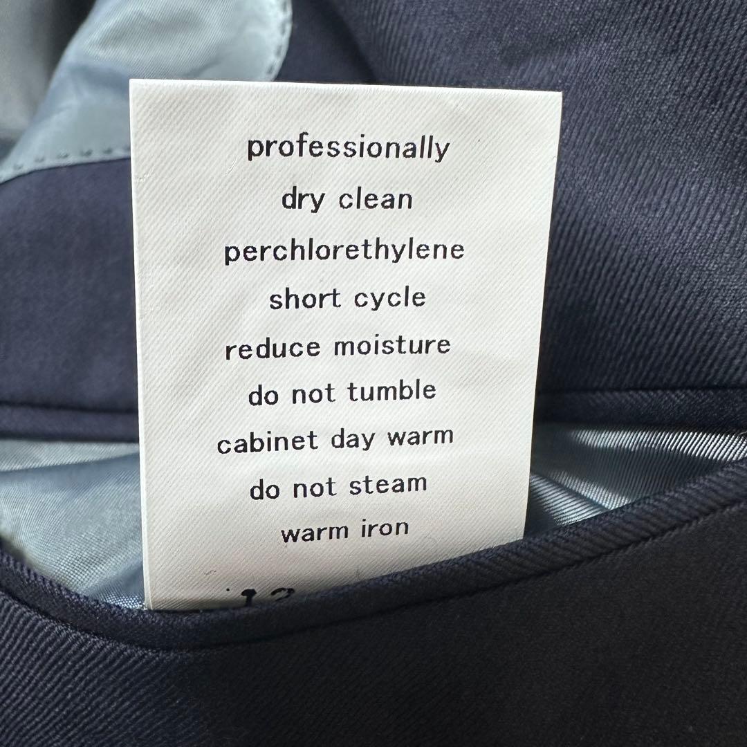 ドーメル AMADEUS生地 ネイビースーツ 日本製 M相当