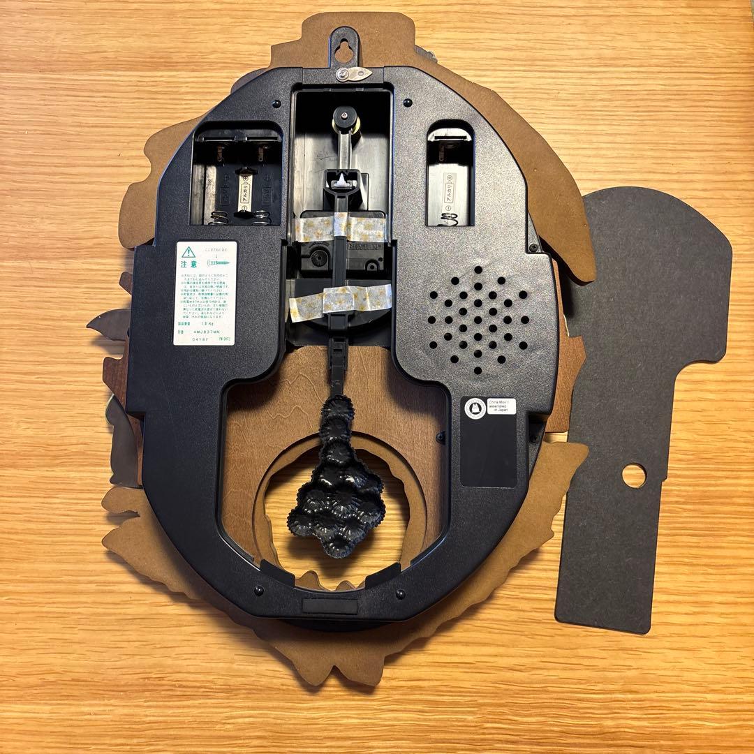 となりのトトロ 掛け時計 振り子 オルゴール　スタジオジブリ