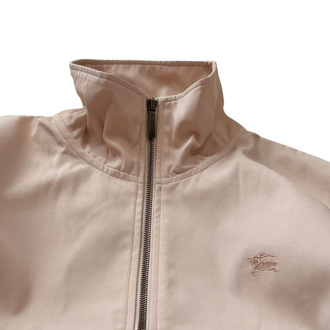 バーバリーロンドン☆スタンドカラージャケット ノバチェック ベージュ アウター