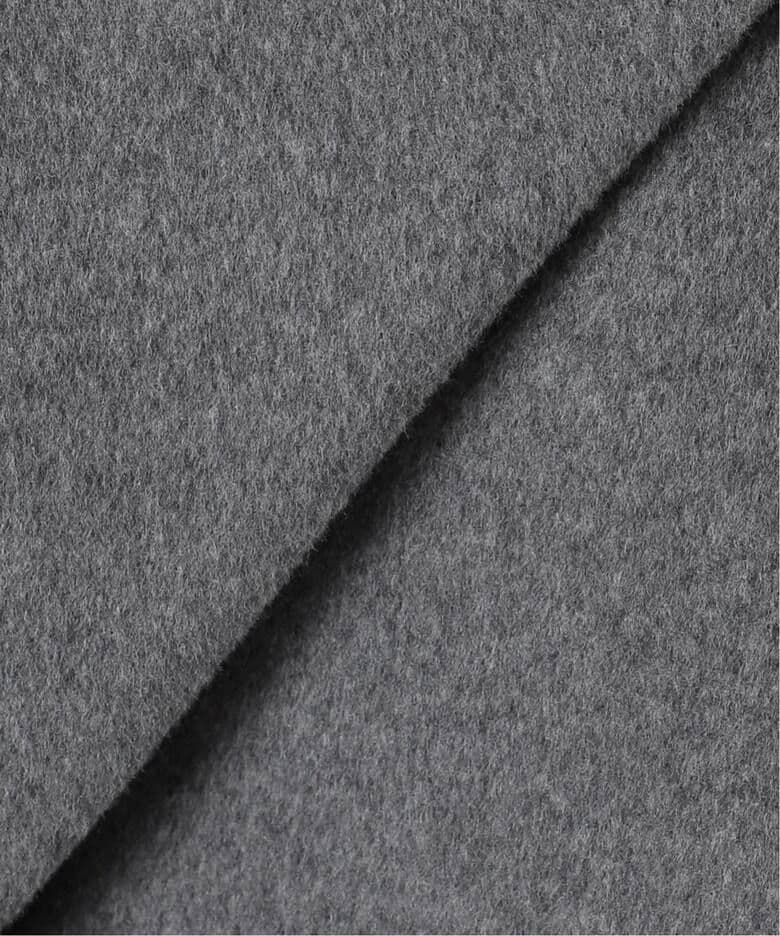 スーパー140ビーバーノーカラーショートコート　JOURNAL STANDARD