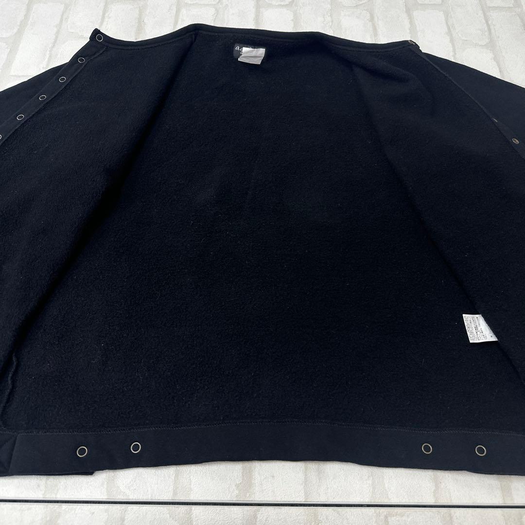 値下げ アニエスベー agnes b スウェット プレッション カーディガン 2