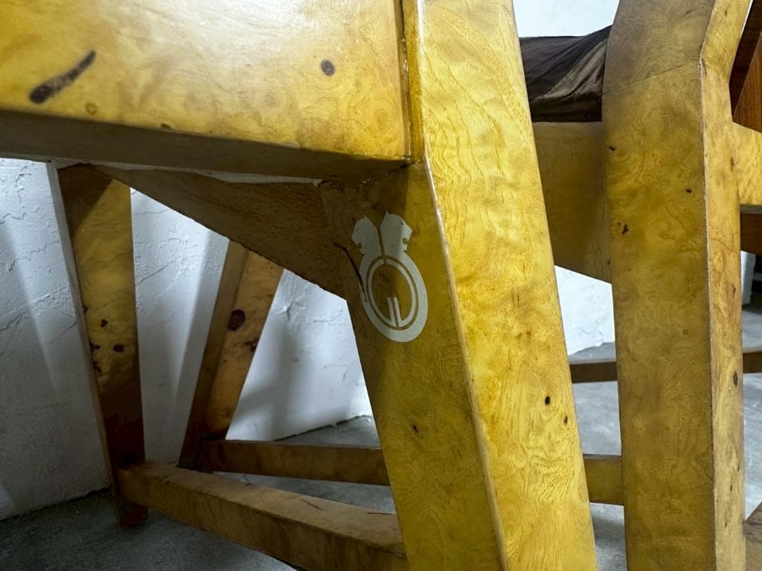 『イタリア製』アール・デコ様式 ダイニングチェア チェア 椅子 RWcha43