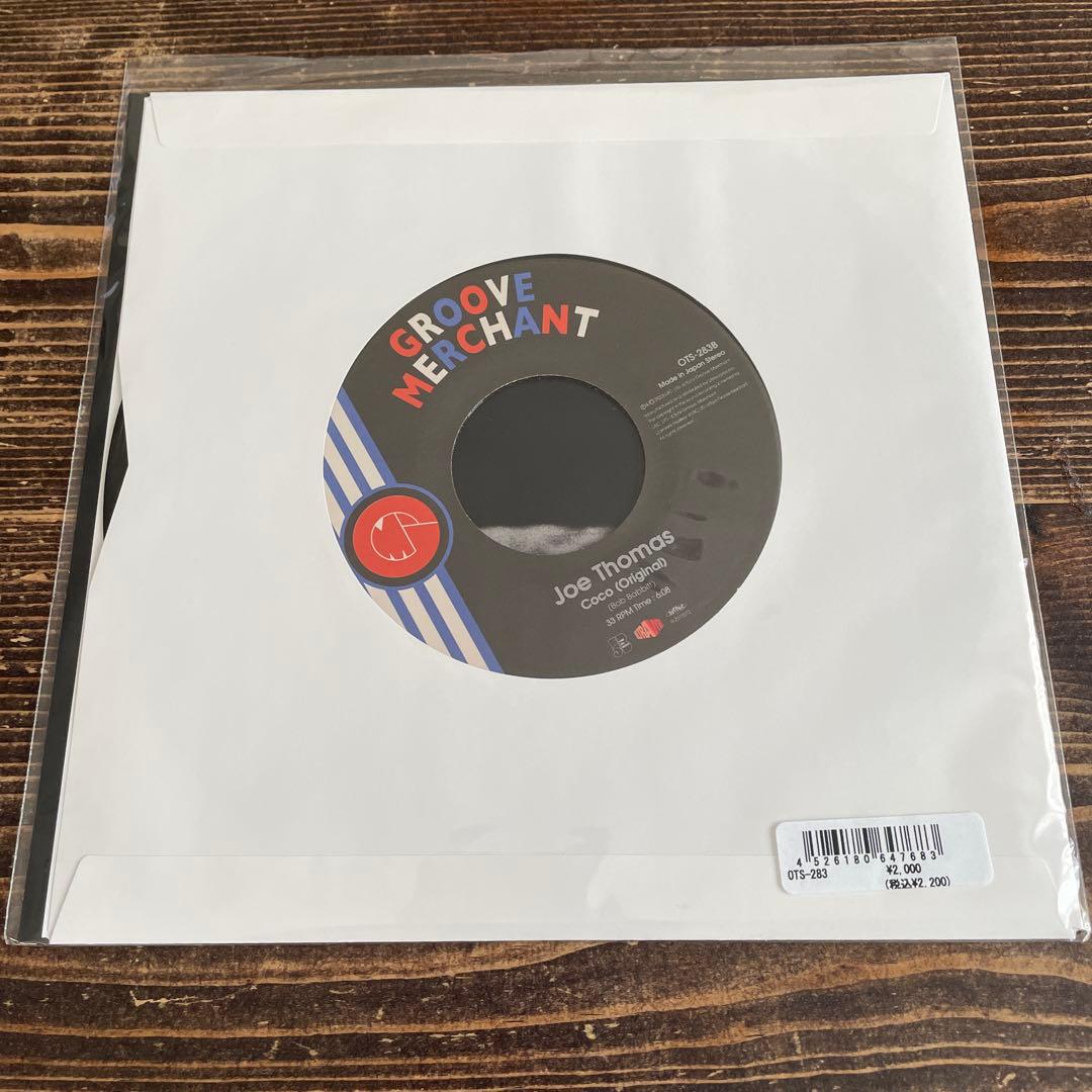 大名盤！joe thomas レコード　coco 7インチ