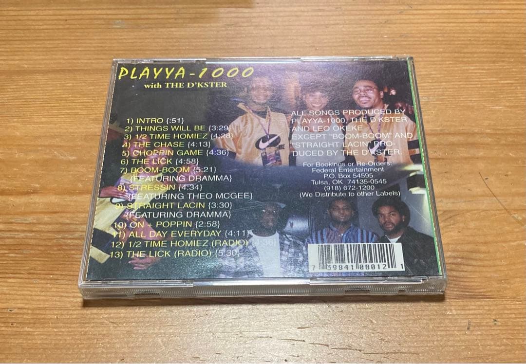 オリジナル盤 g-rap PLAYYA-1000