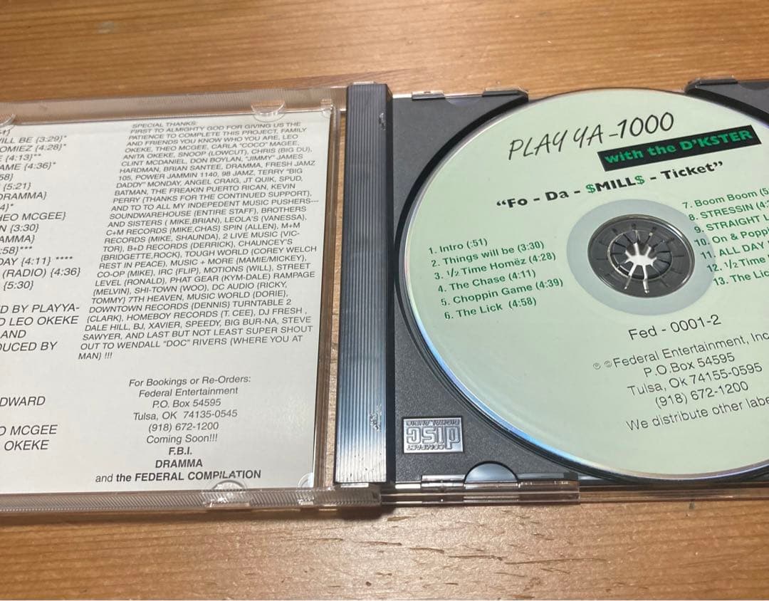 オリジナル盤 g-rap PLAYYA-1000