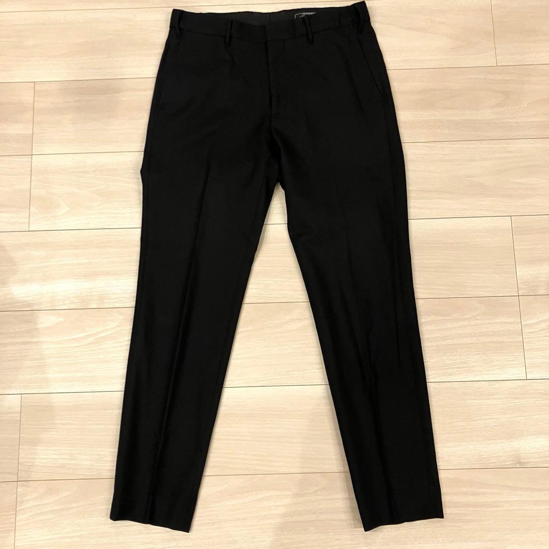 極美品✨️EDIFICE スーツ セットアップ アンコン 伸縮 冠婚葬祭 黒 M