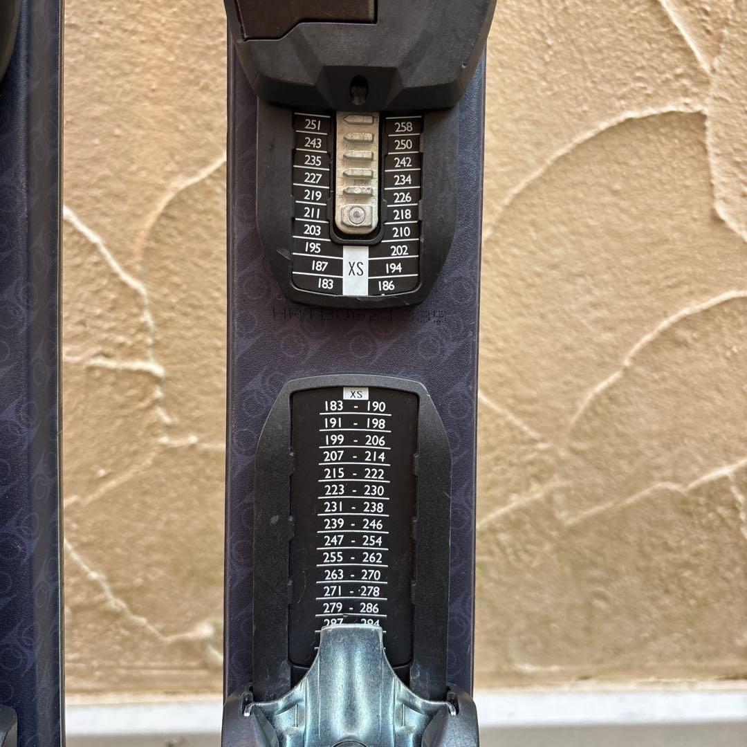 Hartスキー板 128 ★ ROSSIGNOLストック100