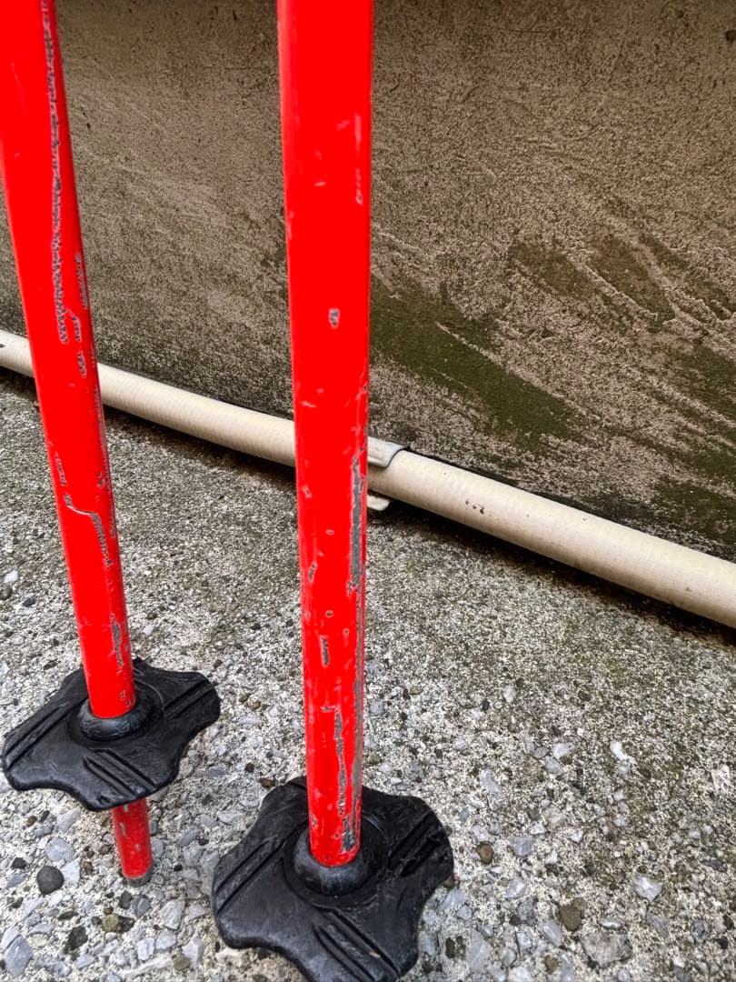 Hartスキー板 128 ★ ROSSIGNOLストック100