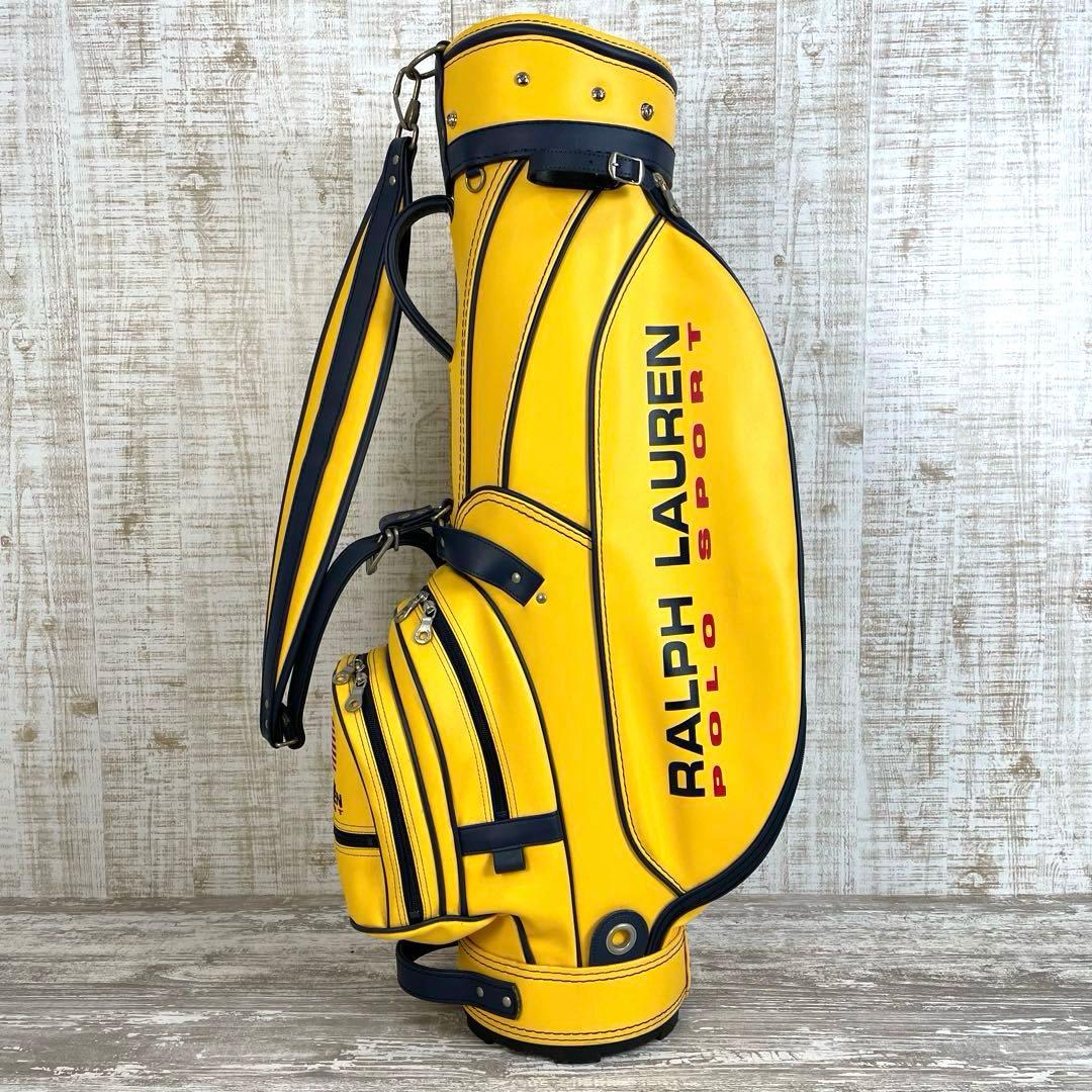 【極希少品】Ralph Lauren ポロスポーツキャディバッグ　USAワッペン