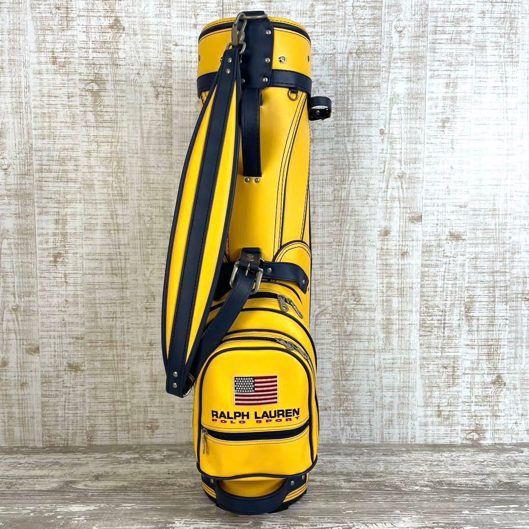 【極希少品】Ralph Lauren ポロスポーツキャディバッグ　USAワッペン