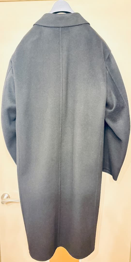 +J カシミヤブレンドオーバーサイズチェスターコート Mサイズ
