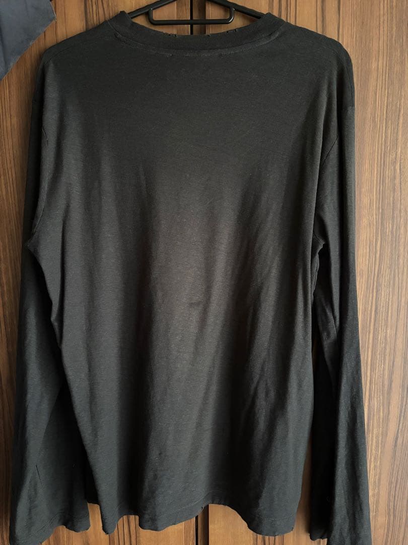 Acne Studios リラックスフィット ロゴTシャツ black 正規品