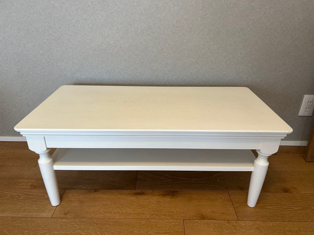 フランフラン 廃盤品 ローテーブル コーヒーテーブル シャビーシック