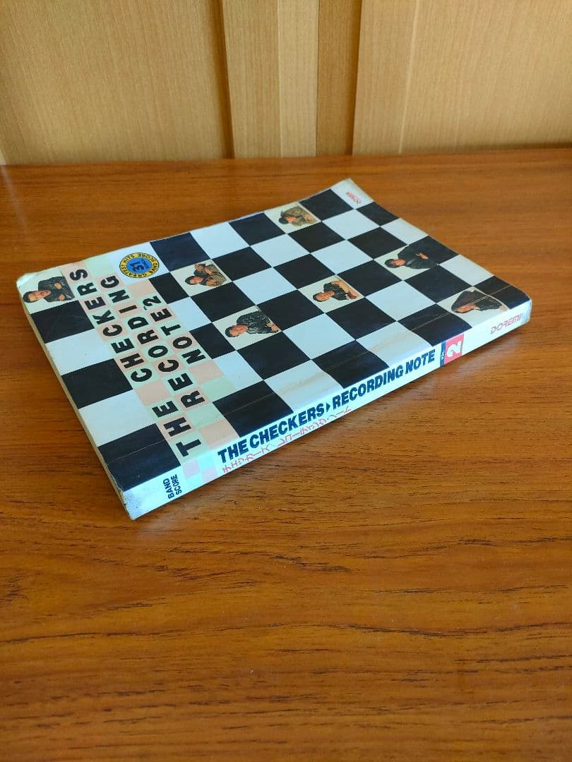のこ　初版 チェッカーズ ベスト レコーディングノート2 バンドスコア