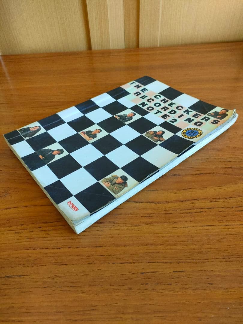 のこ　初版 チェッカーズ ベスト レコーディングノート2 バンドスコア