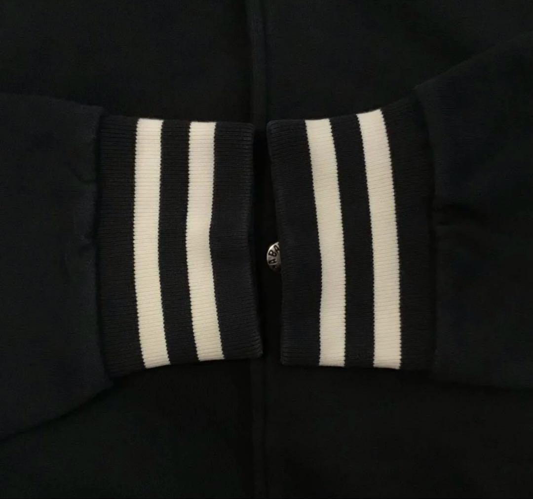 A BATHING APE エイプsweat varsity jacket