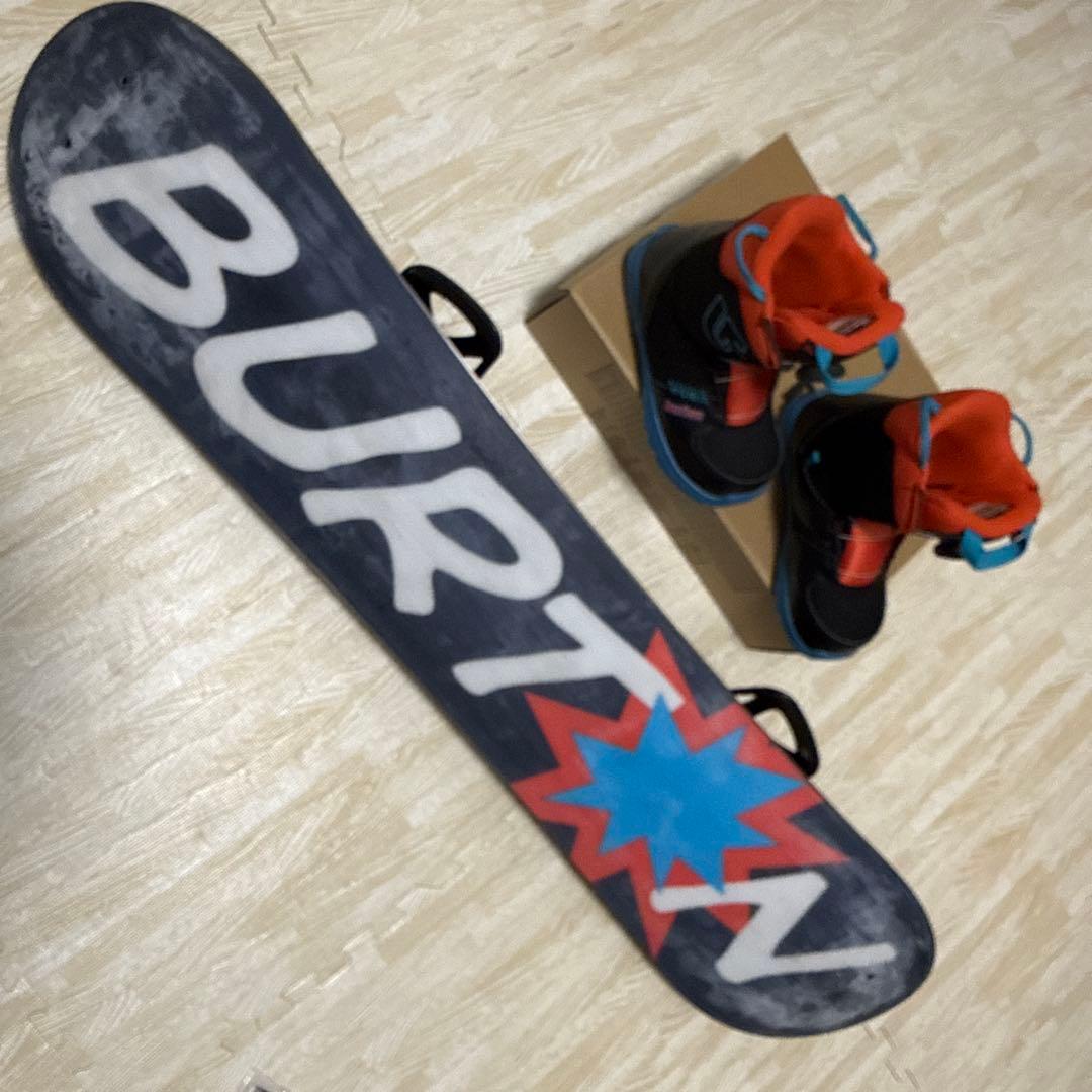 週末限定価格！⭐️BURTON キッズ スノーボード 3点セット 110cm