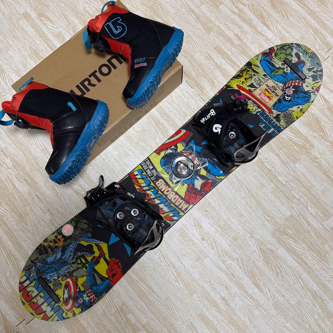週末限定価格！⭐️BURTON キッズ スノーボード 3点セット 110cm