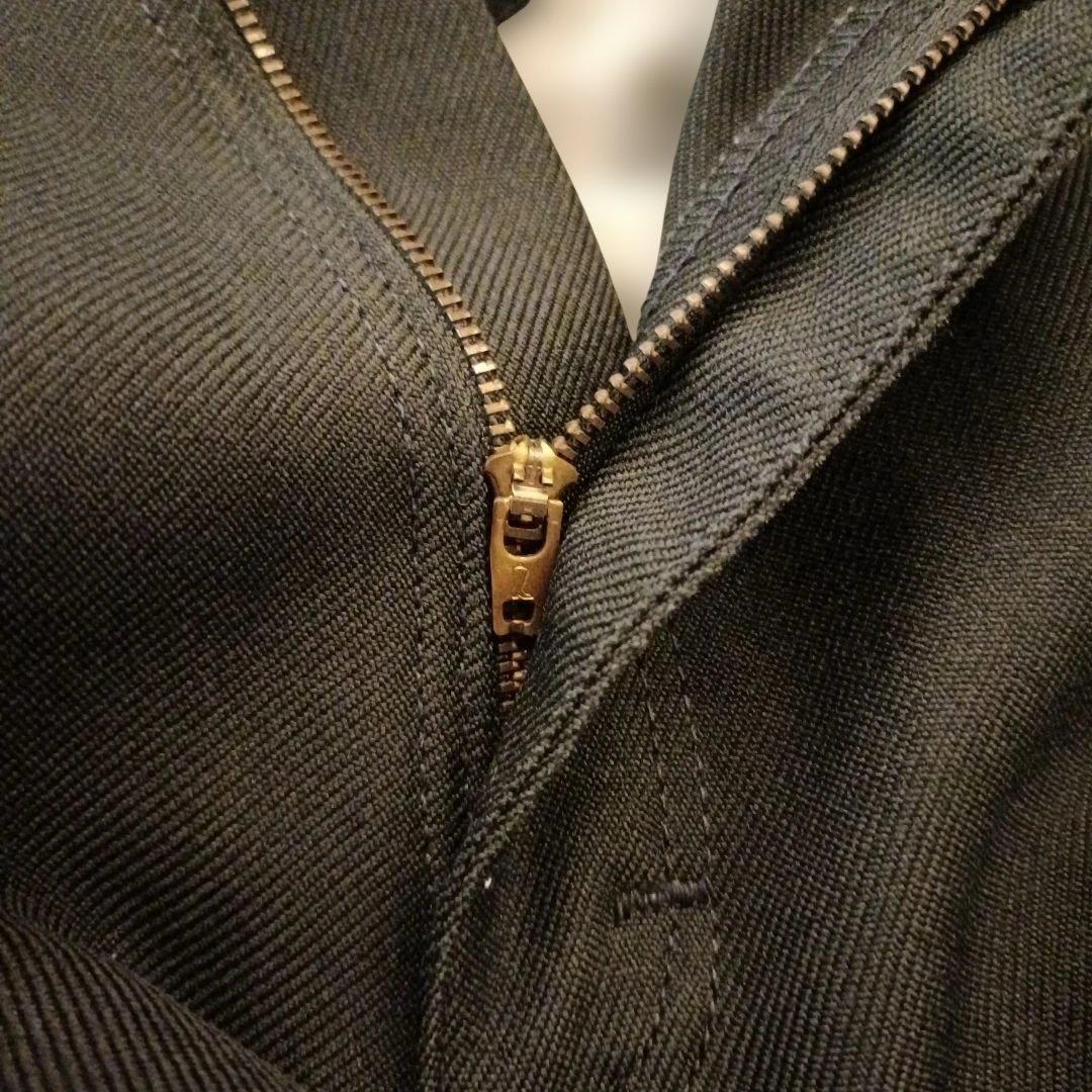 80s~ ラングラー ランチャーパンツ ブラック USA製 W33L30表記