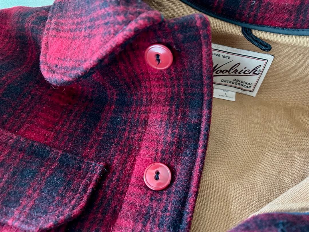 【美品送料込】WOOLRICH ウールリッチ マッキーノ クルーザー ジャケット