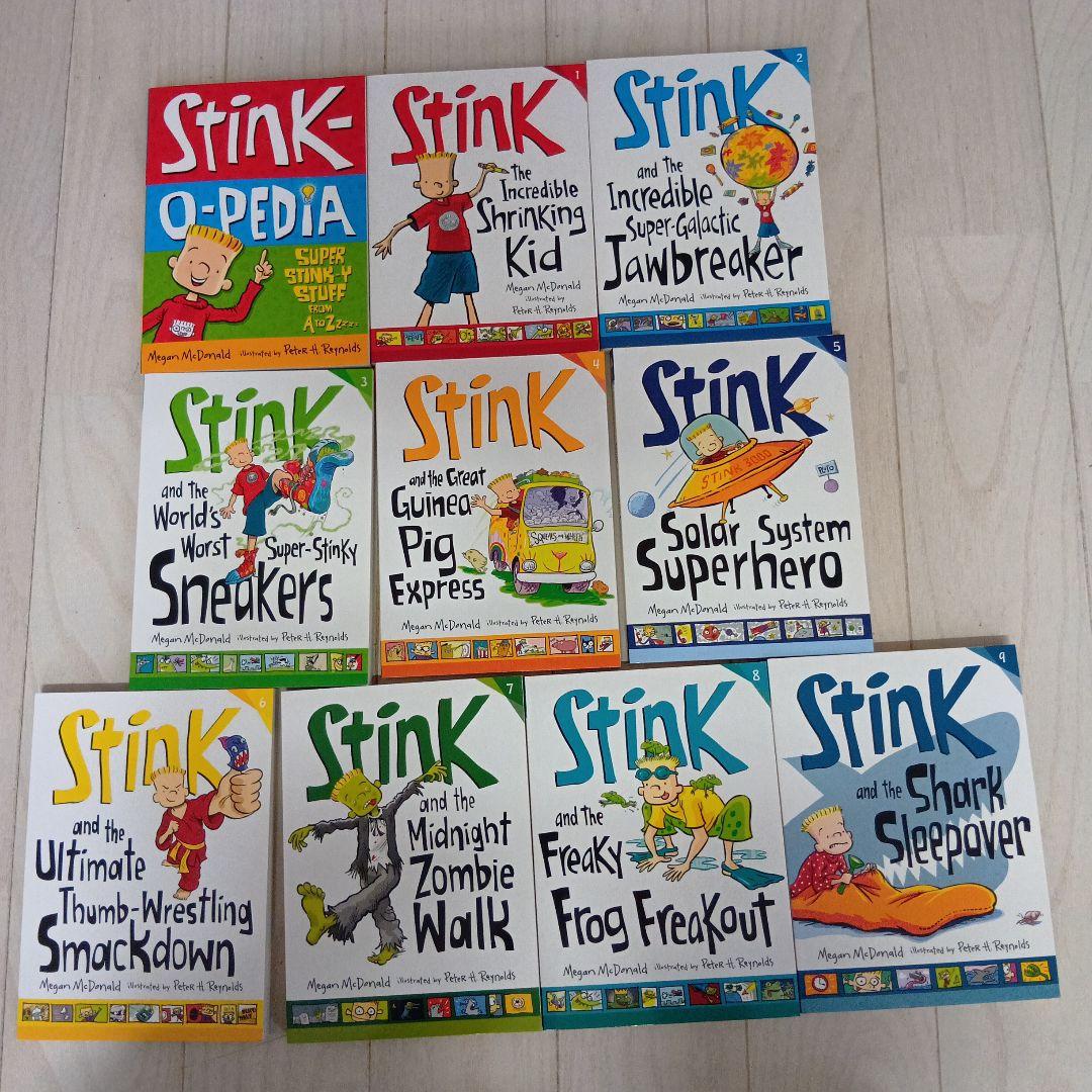 Stinkシリーズ全10巻セット多読チャプターブック