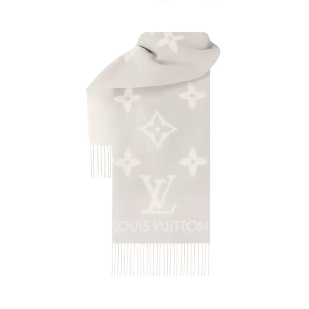 【大幅値下げ】Louis Vuitton マフラー レイキャビック グレージュ