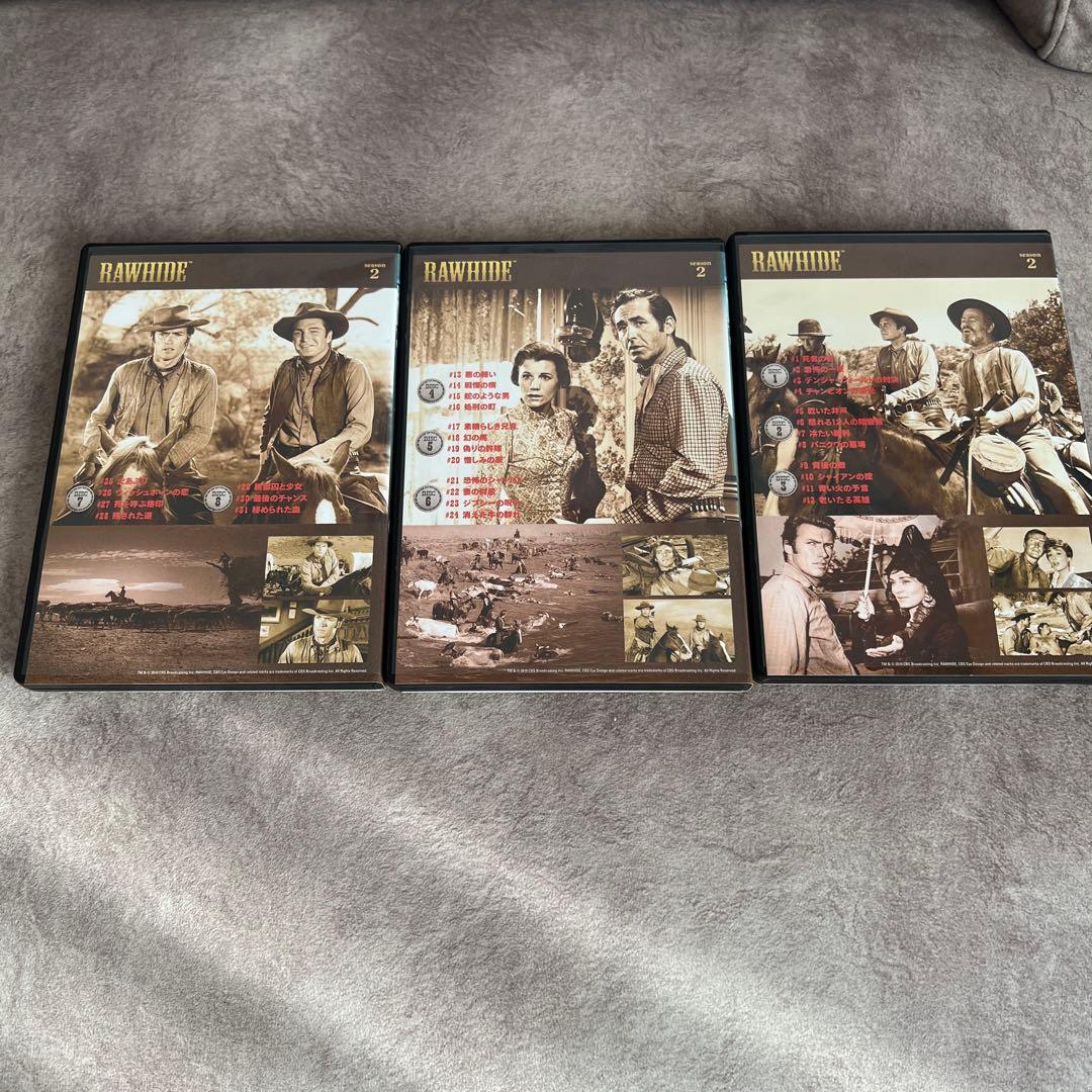 ローハイド RAWHIDE DVD-BOX シーズン1-3 DVD全22枚