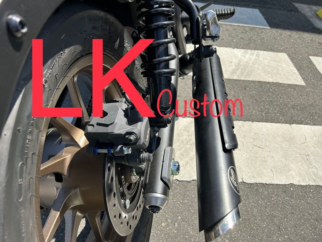 2023年式モデル〜対応】 新型レブル250用 マフラー gemspeed製V3