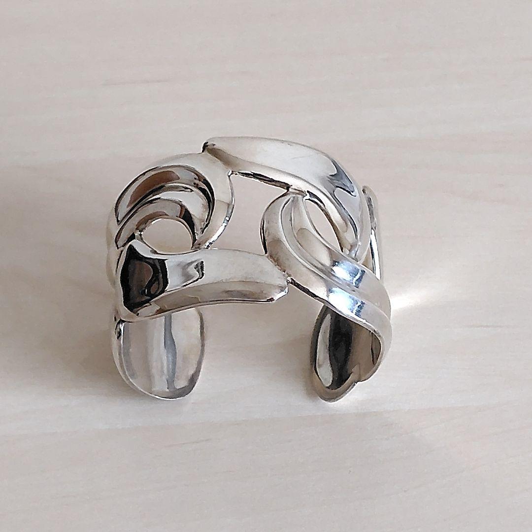 値引き不可　ヴィンテージ メキシカンジュエリー シルバー バングル