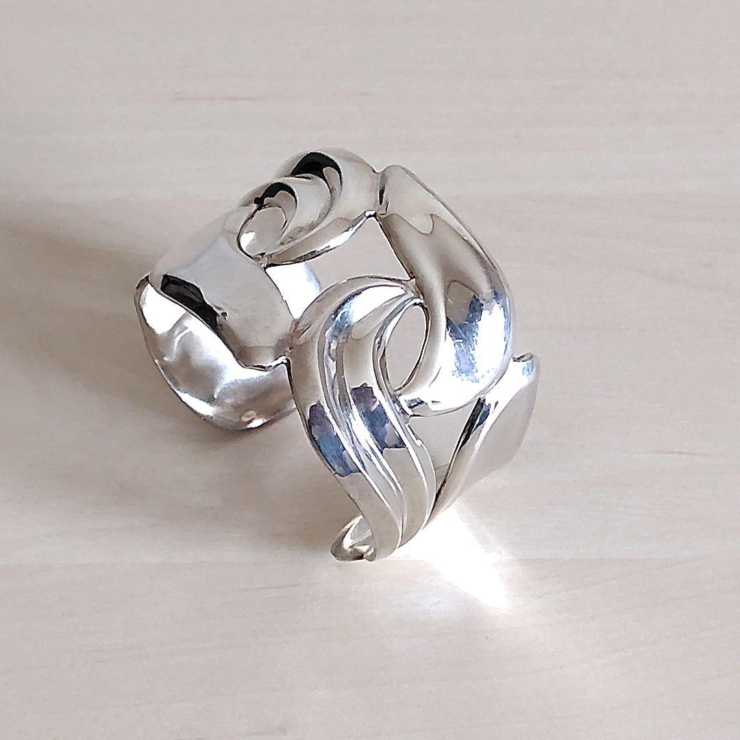 値引き不可　ヴィンテージ メキシカンジュエリー シルバー バングル