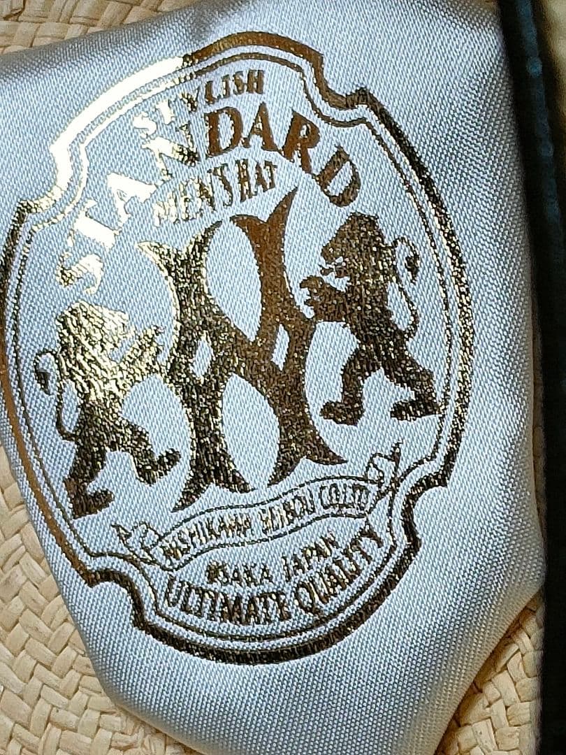 ミッキー　未使用　本パナマ　ハット　パナマハット