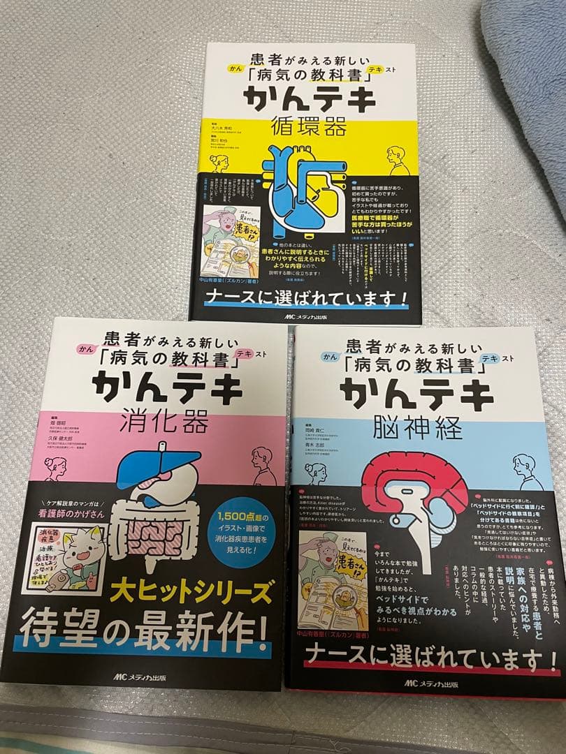 かんテキ（循環器、脳神経、消化器）➕本当に大切なことがこの一冊でわかる循環器