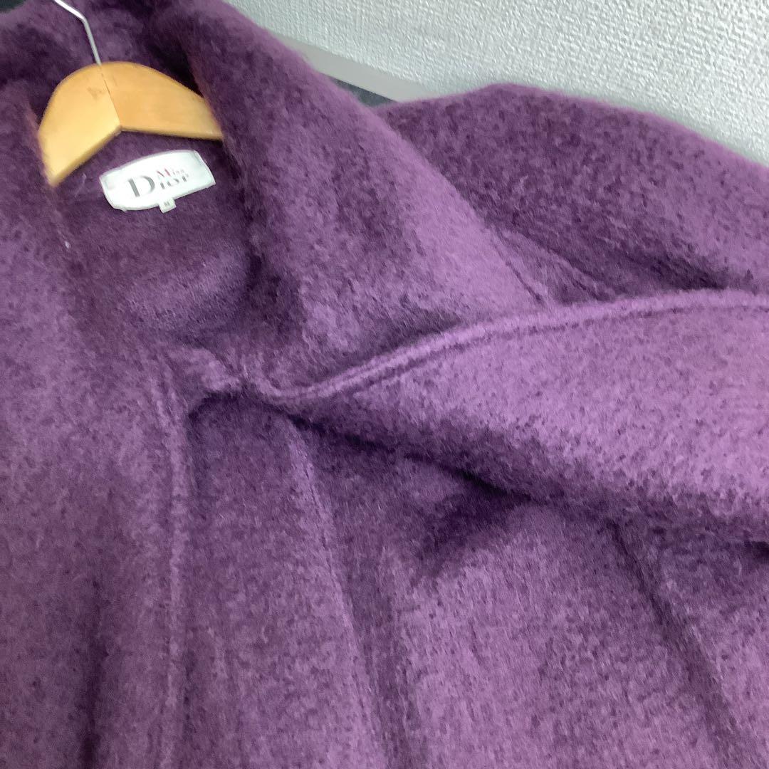 美品　ディオール　Dior ミスディオール　モヘア　ロングコート　ヴィンテージ