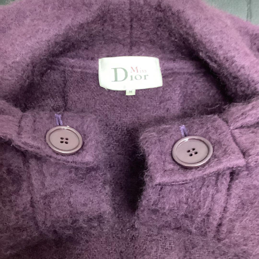 美品　ディオール　Dior ミスディオール　モヘア　ロングコート　ヴィンテージ