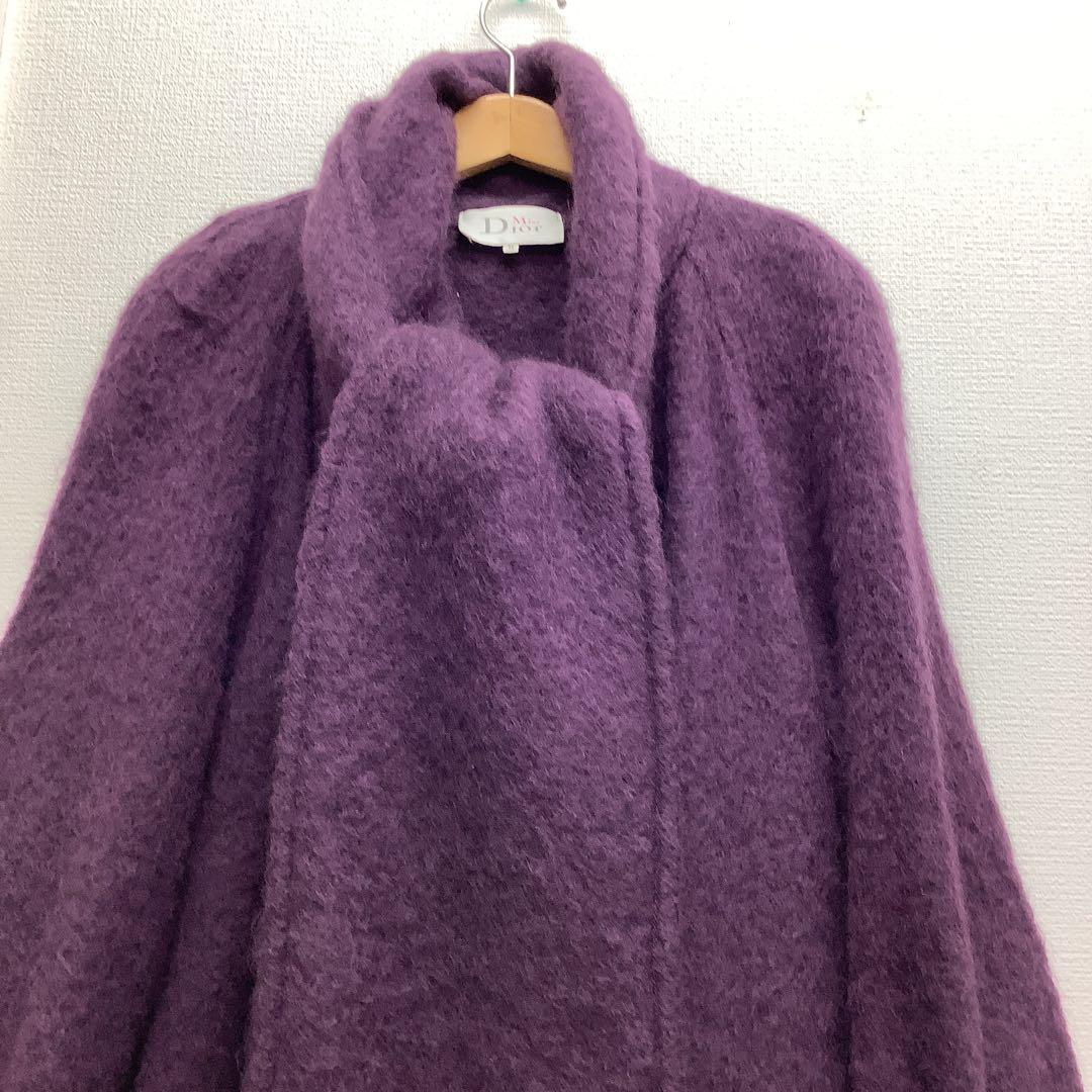 美品　ディオール　Dior ミスディオール　モヘア　ロングコート　ヴィンテージ