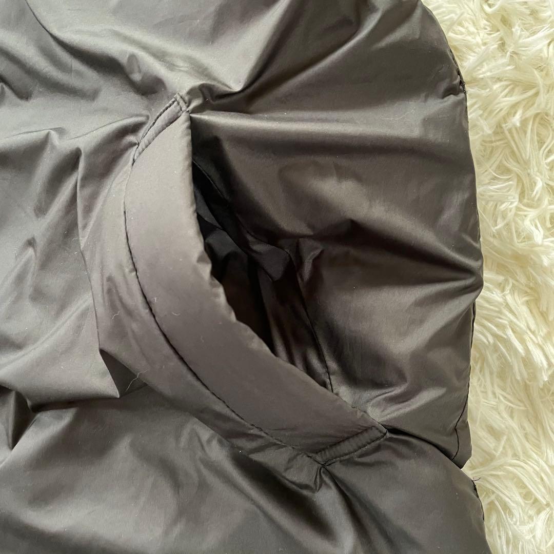 manipuri マニプリ リバーシブル ダウンベスト レオパード ヒョウ柄