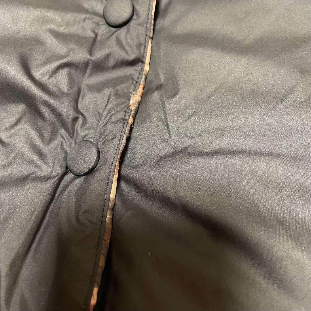 manipuri マニプリ リバーシブル ダウンベスト レオパード ヒョウ柄