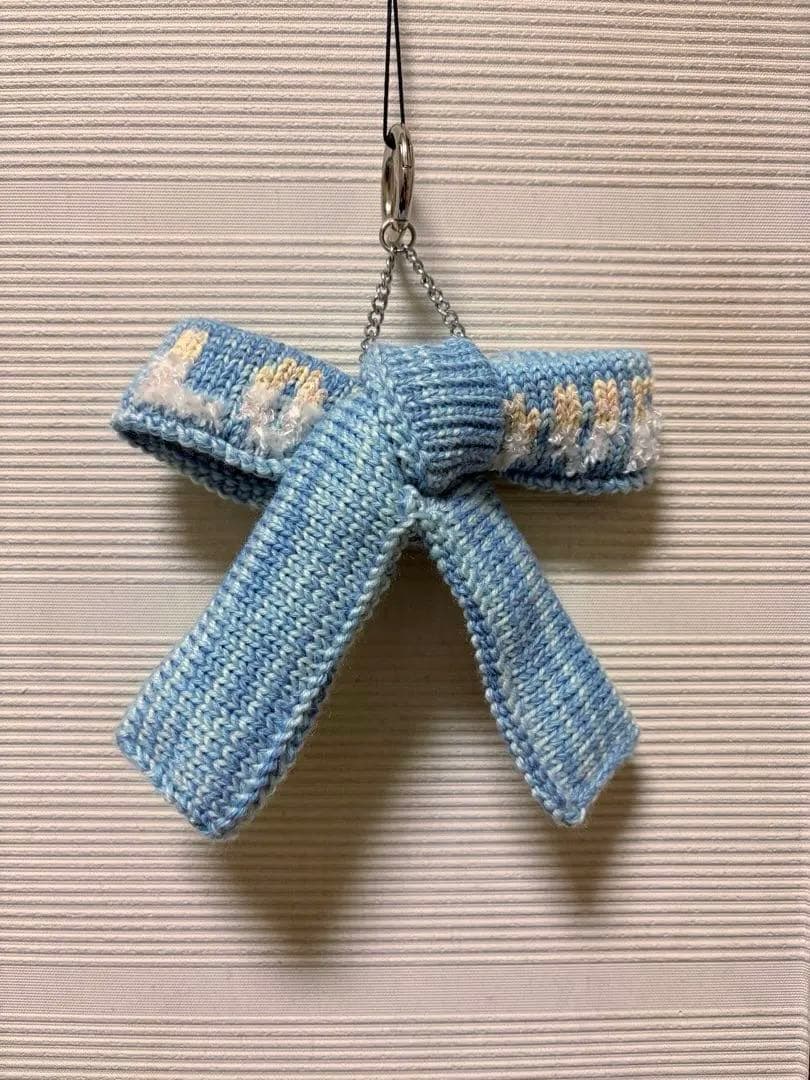 k◼️love it once more リボンチャーム