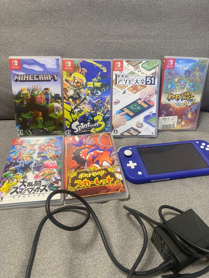 Nintendo Switch Lite 青 + ゲームセット