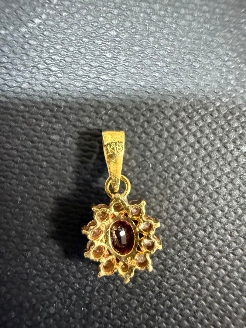 専用　ルビー ダイヤモンド ペンダントトップ