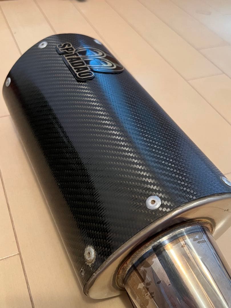 ま*ぼ様 セロー250　SP忠男 マフラー　サイレンサー　カーボン