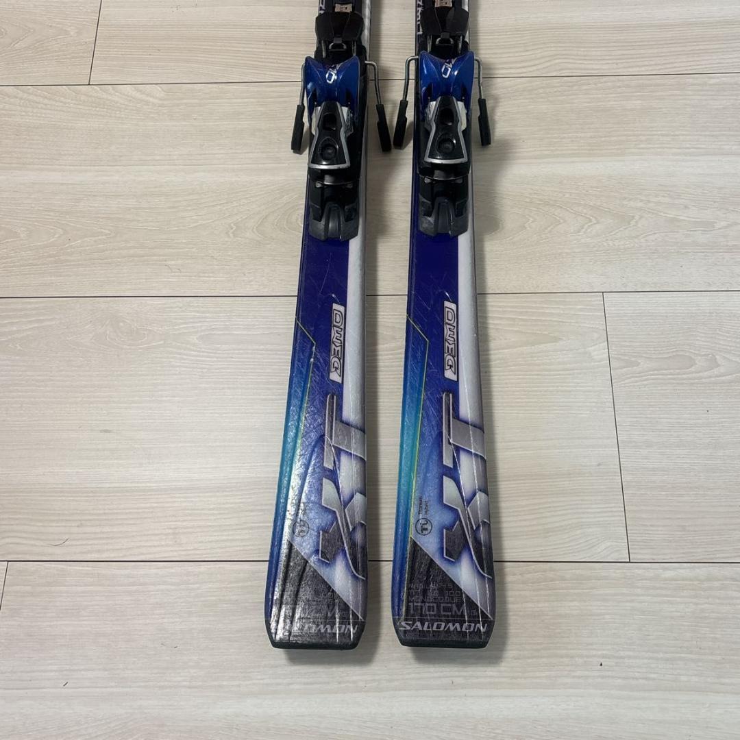 【良品】SALOMON スキー 3点セット 送料無料　匿名配送